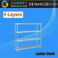 Metal Shelf/Supermarket Shelf Price Holders/Stainless Steel Work Table With Under Shelf (SY-RK418L SUNRRY)