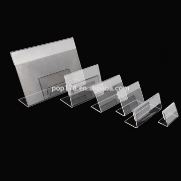 Yaliang Acrylic Shelf Talker