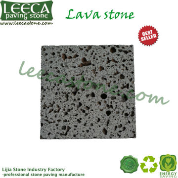 Natural lava stone basalt paving stone