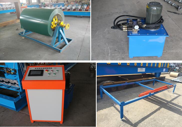 roof and wall panel roll forming machine