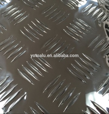 3mm thick aluminium checkered sheet