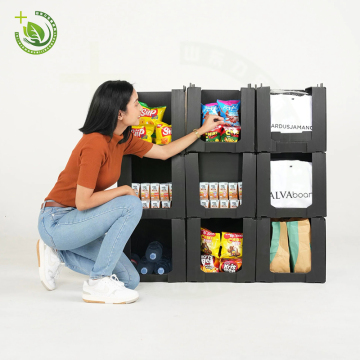 Front Opening Stacking Warehouse Clothing Storage Box Bin Picking Bin