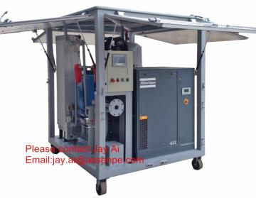 Dry air generator plant for transformer maintenance