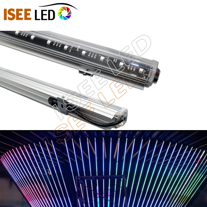 مصباح أنبوبي LED قابل للتحكم بفيديو Silm RGB DMX