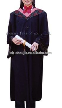 graduation gown, doctor graduation gown, graduation apparel