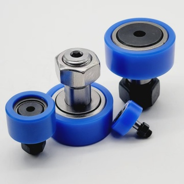 Manufacture High Speed Pu Cam Follower Needle Roller Bearings Industrial Track Roller Polyurethane Covering Cam Followers