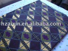 100% cotton African batik fabric--printing and dyeing cloth
