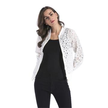 Ladies Thin Hollow Lace Jacket