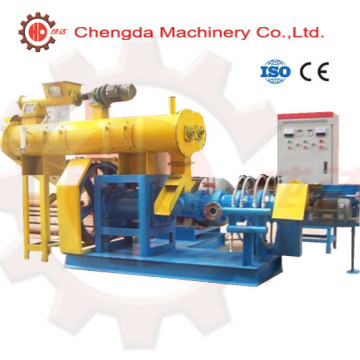 Wet series floating fish feed extruder, fish feed extruder machine, extruder machine for fish feed