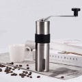 プレミアム品質のステンレス鋼手動コーヒーグラインダー