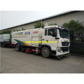 HOWO 10 CBM Vacuum Road Sweeper Xe tải