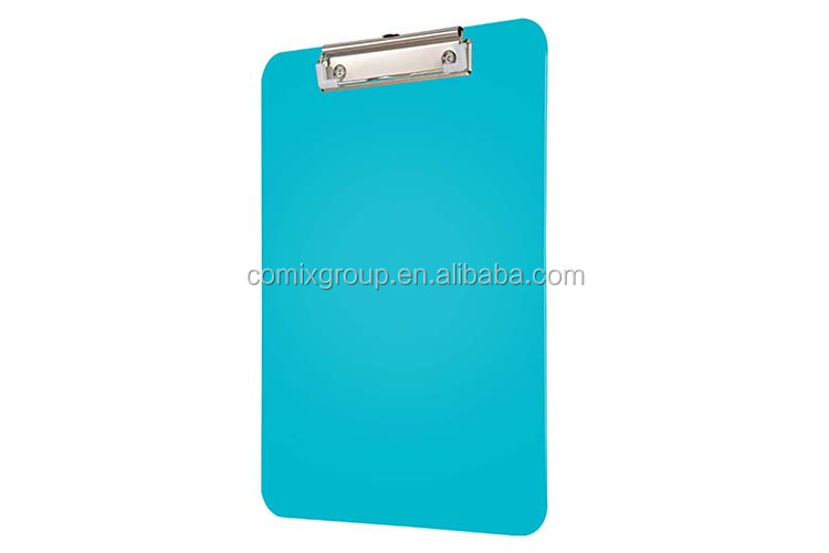 Comix Colorful Retractable Hanging Hole Rounded Corner A4 Clip Board Office Accessories