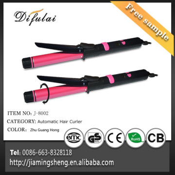Hot Iron Ceramic Oil Coated Hair Curler and Roller Hot Hair Curler with Rotator