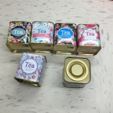 Custom printed tin gift box