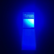 Ultraviolet fluorescent blue