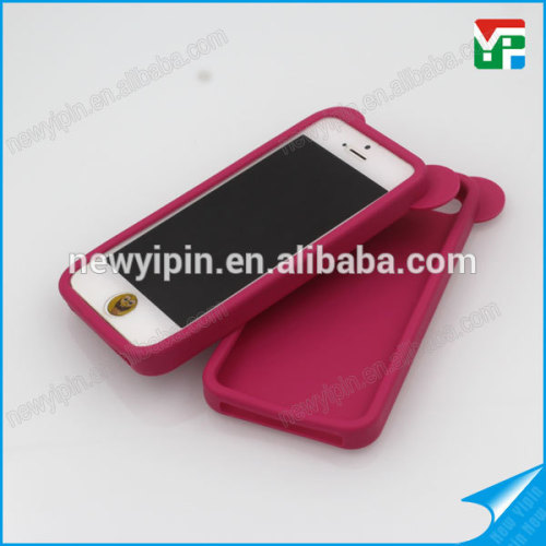 2016 custom silicone cellphone holder 100% eco-friendly silicone phone case