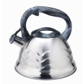 Handling colorido silbido Stovetop Tea Pot Kettle