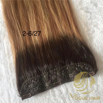 High quality-One pieces clip in hair extensionsn
