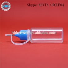 china wholesale 20ml pet bottle comestic bottle with screw metal needle tip cap pet bottle