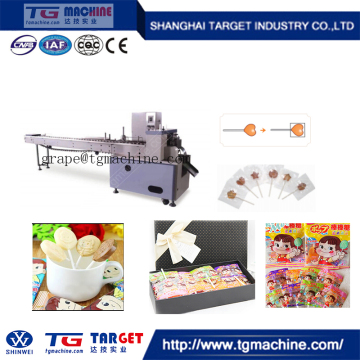 Flat lollipop tabletting lollipop candy making machinery