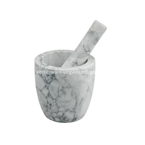 Master class quarry marble mortar and pestle