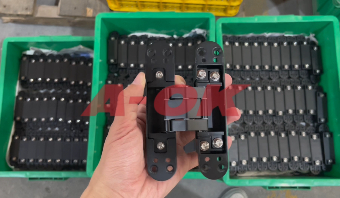 Схаваная завеса з высакаякаснага сплаву цынку 140x30 мм ад вытворчай лініі A-OK Hardware