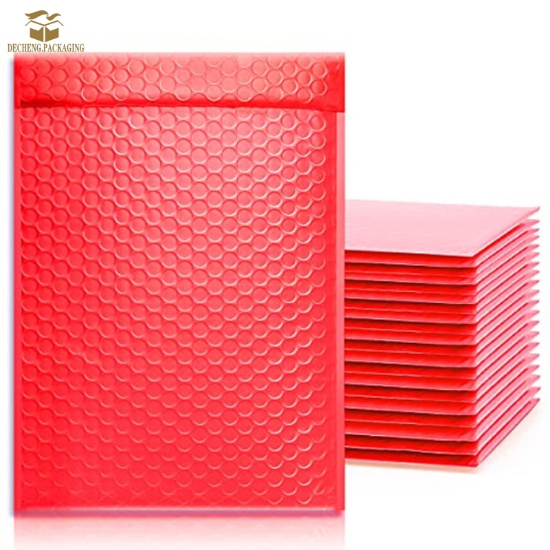 Красные пузырьковые сумки почвы Red Bubble Mailer Bags