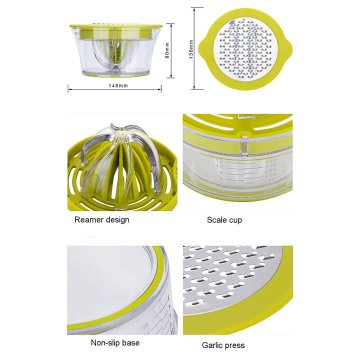 Multifunction Manual Lemon Orange Juicer Squeezer