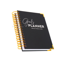 Custom Wire Spiral Planner Notebook Journal Custom Printing