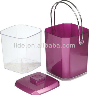 Small octagonal ice bucket