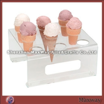 Acrylic Ice Cream Holder