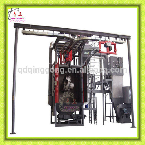 Customized Abrator Iron Cleaning Excavator Bucket Shot Blasting Machine