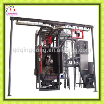 Alloy Wheel Shot Blasting Machine / Hook Sand Blasting Machine