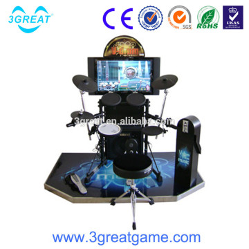 Attractive coin operated drum machine music game
