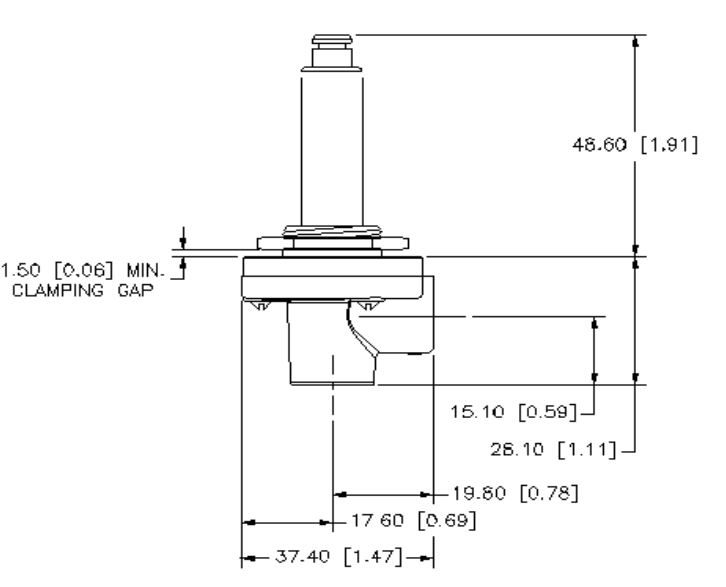 1/8'' NPT Goyen Type Remote Pilot Solenoid Valve