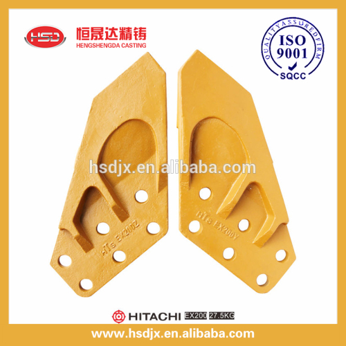 Heavy equipment excavator spare parts EX200 bucket side cutter for earthmoving machinery