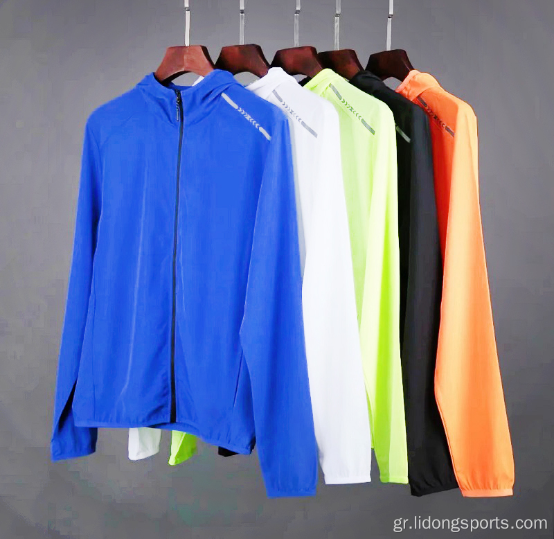 Άνδρες Spring Gym Jackets Long Sleeve Sports Jacket