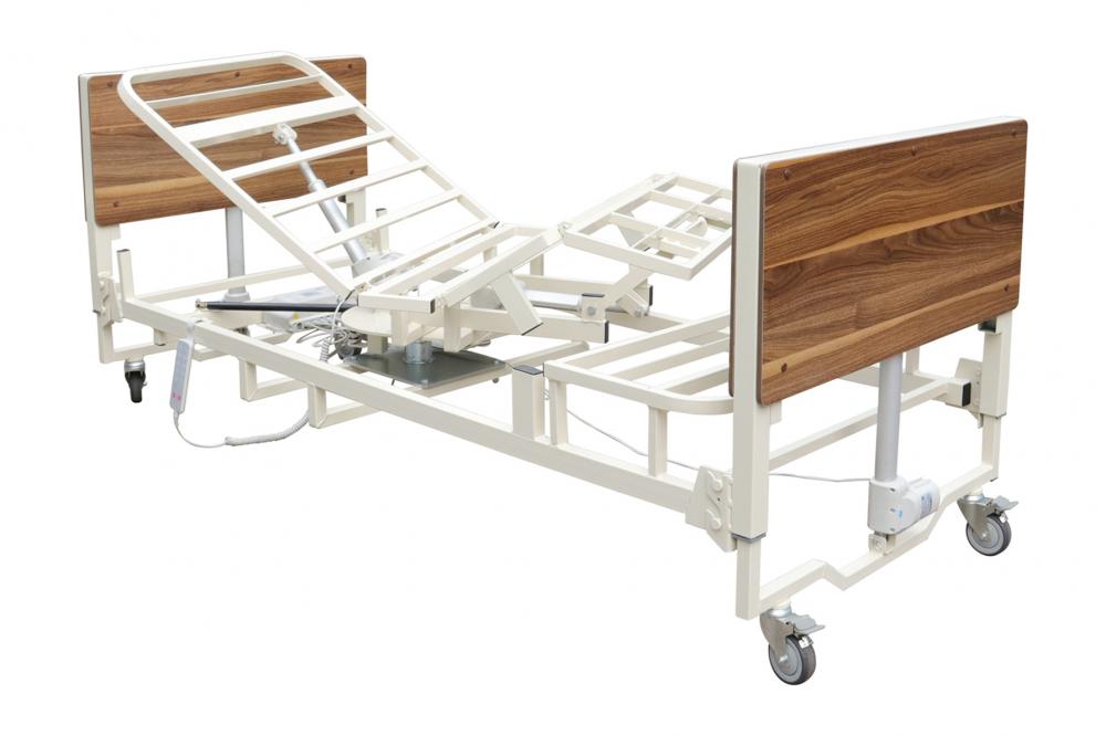 Electric Adjustable Rotating Hospital Bed For Elderly