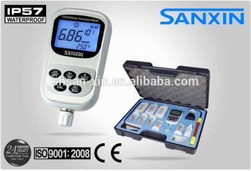 Portable water hardness meter