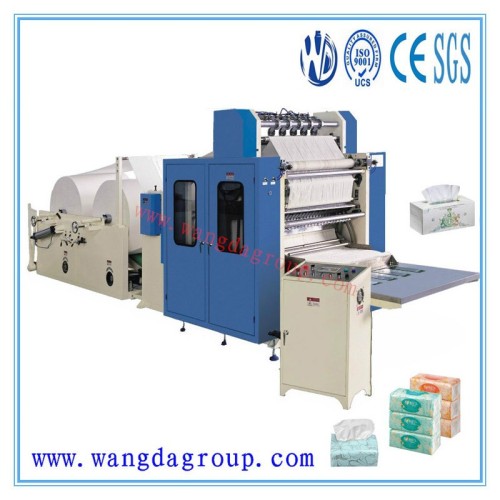 Touch Screen PLC Control Facial Tissue Make Machine