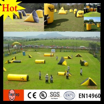inflatable paint ball bunkers uesed paintball obstacles guns obstacles games