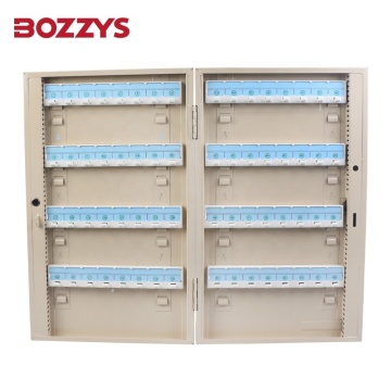 BOZZYS 305x50x500MM Steel 48-Position Key Cabinet for Industrial Safety Management