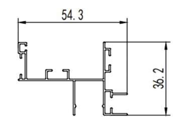 aluminium extrusion mold for Ceiling lamp parts