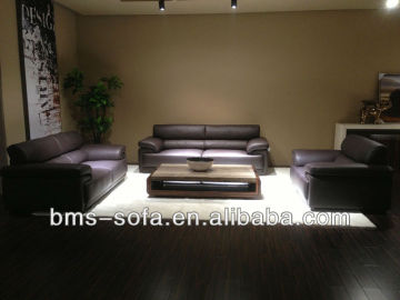 Hotel and livingroom leater sofa