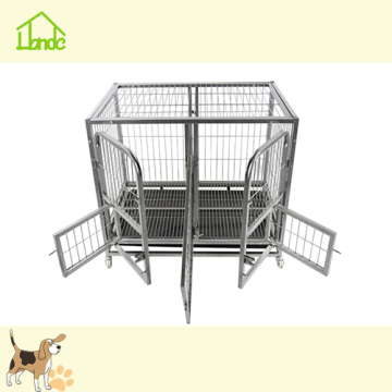 Heavy Duty Dog Cage With Wheels