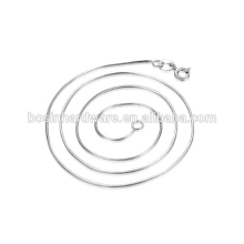 Fashion High Quality Metal 925 Sterling Silver Snake Chain