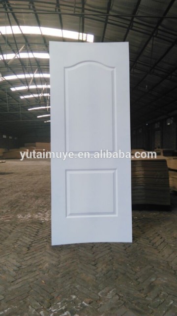 Decorative molded hdf white primer door skin