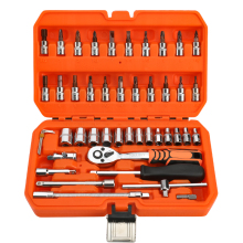 24T 72 Tooth Gear Ratchet Wrench Set for Car Repair