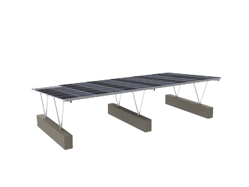 W-shaped Parking Shed Assembly