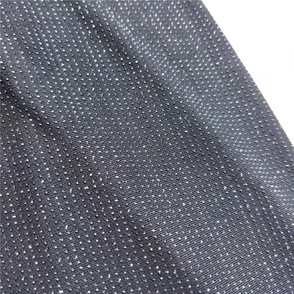 Knitting Metallic Jacquard Fabric